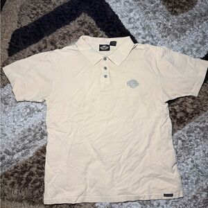 Harley-Davidson Men's Beige Polo Shirt